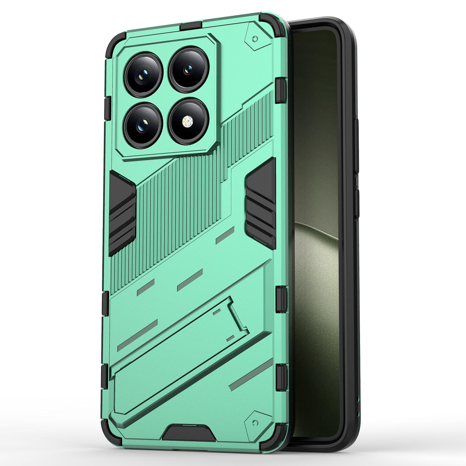 For Xiaomi 14T Case PC+TPU Shockproof Phone Cover with Kickstand H