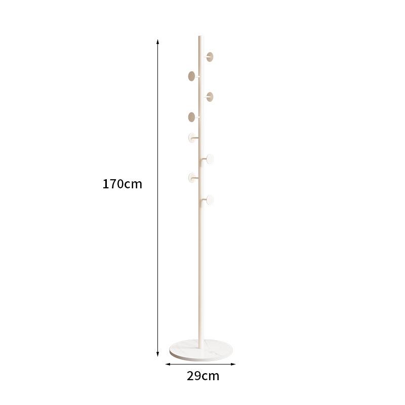 Elegantní kovový stojan na oblečení a úložná police na podlahu do ložnice a obývacího pokoje