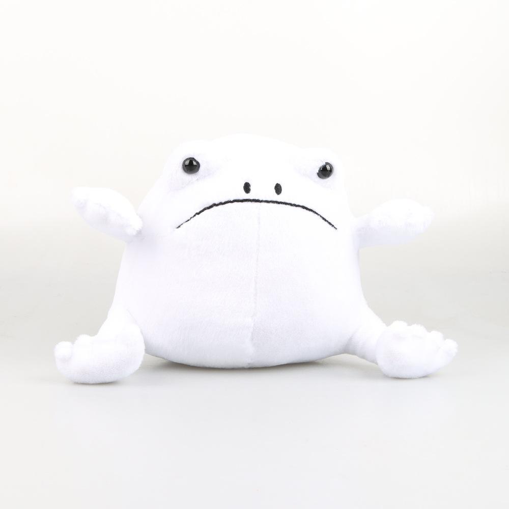 Ricky Regnfrosk Tegneserie Frosk Dukke Flerfarget Pute Mykt Plysjleketøy Ensom