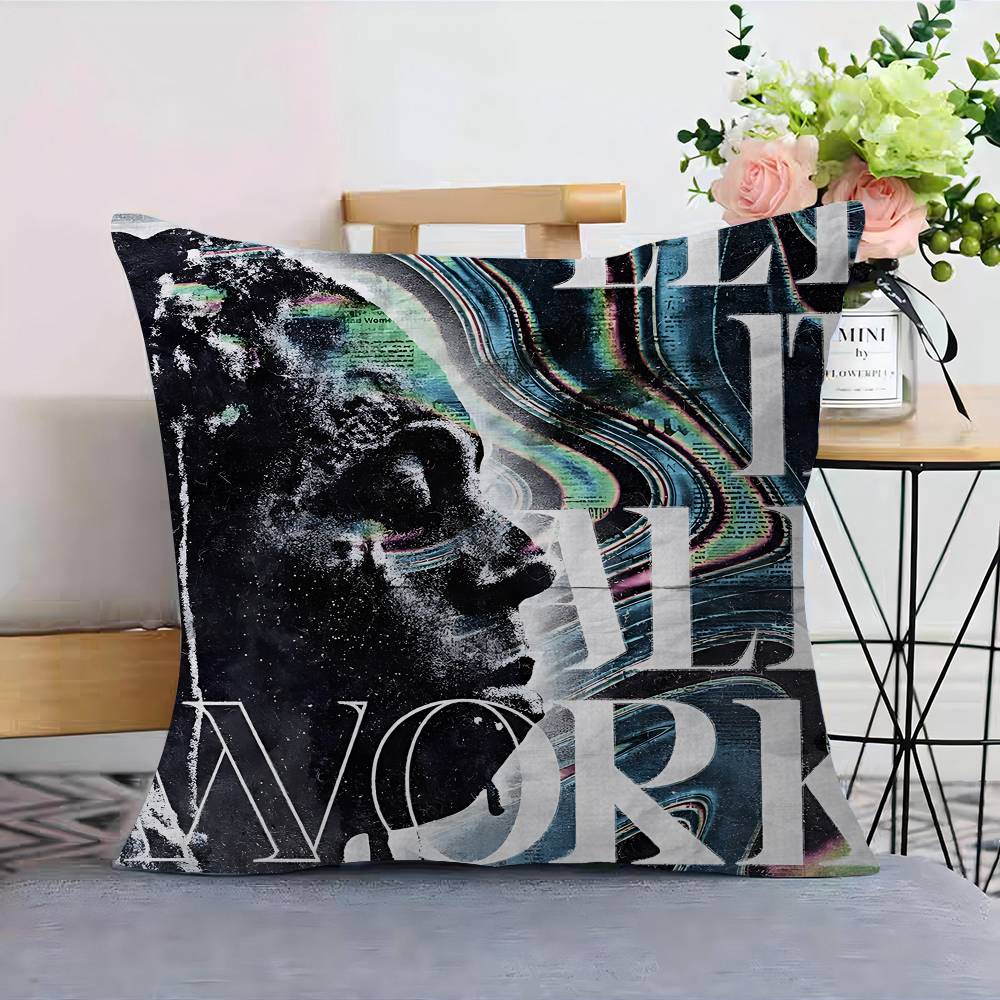 Hip Hop Rapper Lil Wayne Tha Carter Cushion Cover Decorative Pillow Sofa Home Decor Case Pillow Cases