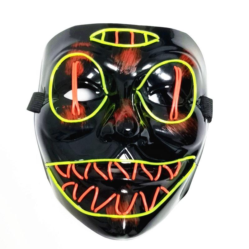 Halloween Masks Human, Face Masks Halloween Theme, Halloween Kids Face Mask Decorative Lighting