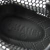 Excellent CHANEL High cut sneakers black Suede leather Women 36 G30786 Used