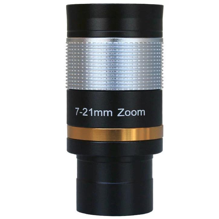 Astronomical Telescope Accessories 7-21mm/8-24mm Zoom Eyepiece 1.25 Inch Fixed Eyepiece Landscape Moon