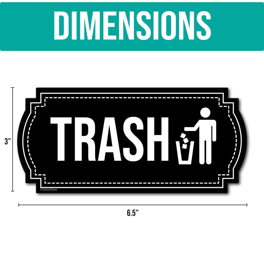 Large FridayVibez Waterproof Recycling Sticker/Decal 2024