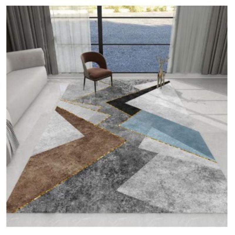 Nordic Abstract Carpet Living Room Coffee Table Geometric Carpet New Wardrobe Carpet