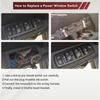 Ovládací tlačítko spínače elektrického ovládání oken pro VW Jetta Tiguan Caddy Golf MK5 MK6 Passat Touran Seat MK2 5ND959855 5K0959855 5ND 959 855