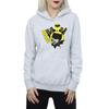 DC Comics Womens/Ladies Chibi Batman Swinging Hoodie
