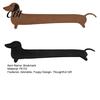 Personalized Bookmarks 2Pcs 3D Printed Dog Bookmark, Dachshund Page Holder for Students, Cute Book Lover Gift Idea Puppy Marker Office School Reading,