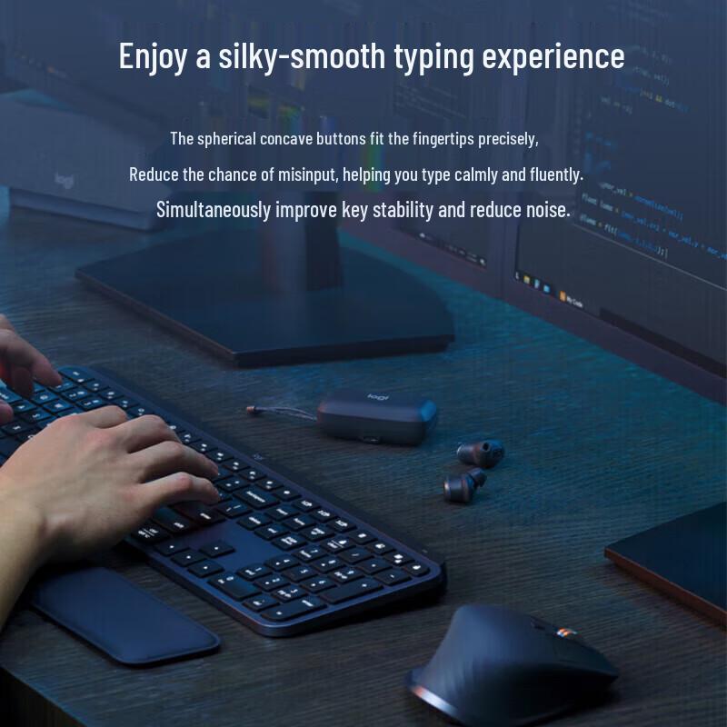 Logitech MX Keys S Combo Wireless Keyboard & Mouse Set