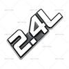 Car displacement standard 2.0L2.2L2.3L2.4L2.5L2.8L modified labeling
