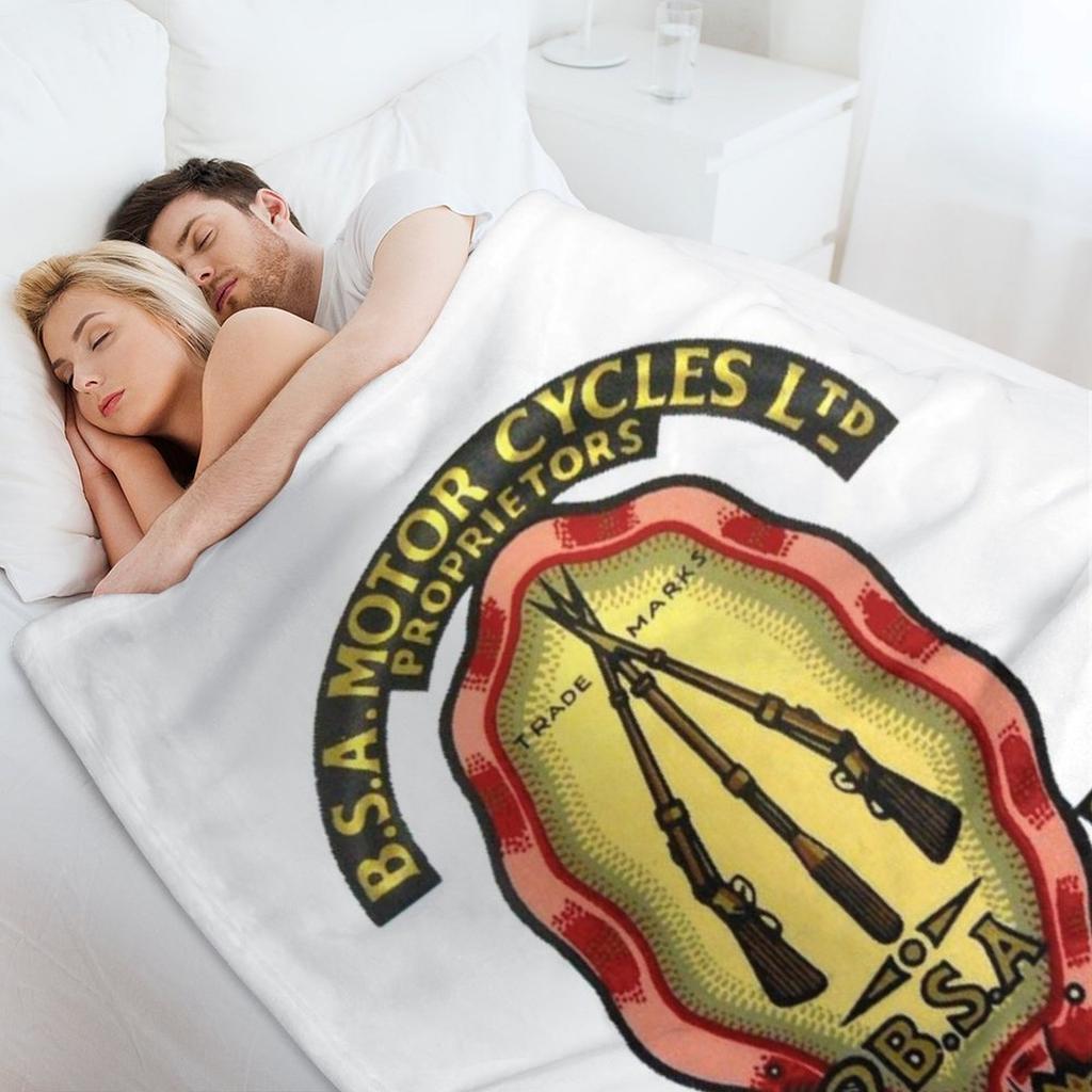 BSA Small arms badge Throw Blanket For Baby Soft Plush Plaid for babies Polar Blankets