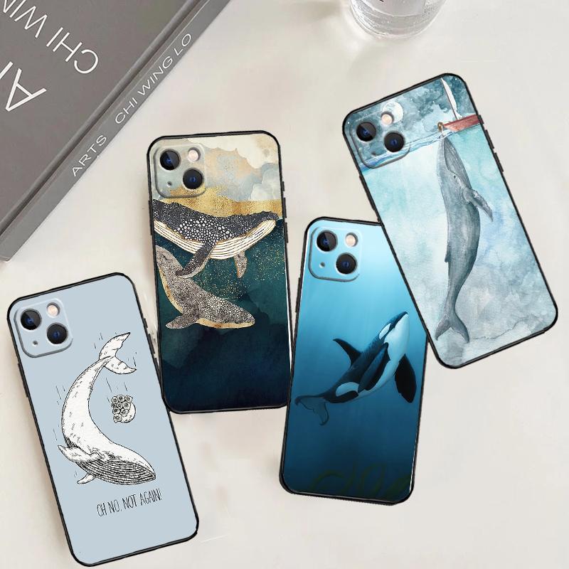 Cartoon Whale For Realme 15 Pro 13 12 11 10 14 Pro Plus C65 C67 C63 C61 C55 C51 C53 C35 C75 GT6 GT7 Case