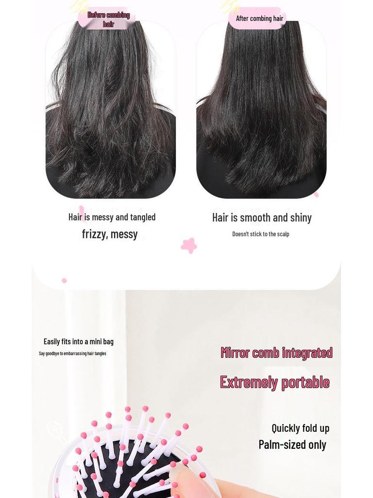 Sanrio Licensed Cute Cartoon Girlish Air Cushion Hairdressing Comb