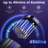 INSE S7P Cordless Stick Vacuum Cleaner, 26kPa Powerful Suction, 45min Runtime, LED Display