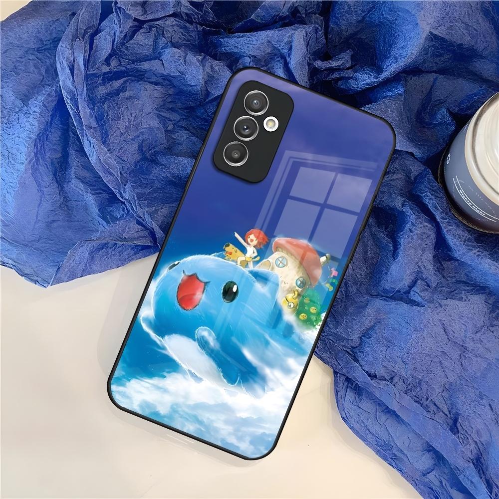 Cartoon Cute Bugcat Capoo Phone Case for Samsung Galaxy S25 S24 S30 S21 S23 S20 S22 Fe Note 20 Pro Ultra Plus Glass Cover