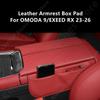 Für OMODA 9/EXEED RX 23-26 Leder Armlehnenbox Polster, Auto Innenraum Dekoration Modifikation Schutz Zubehör Refit