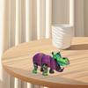 Multi-jointed Hippopotamus Handicraft Ornaments PLA 3D Printed Hippopotamus Model  Children Toys