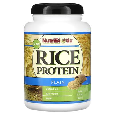 Raw Rice Protein, Plain, 1 Lb. 5 Oz (600 G)