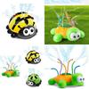 Fun Outdoor Water Play With Cute Turtle And Ladybug Sprinkler Toys For Children