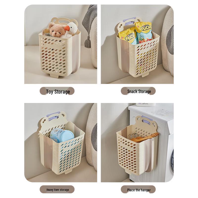 Foldable Wall-Mounted Laundry Hamper