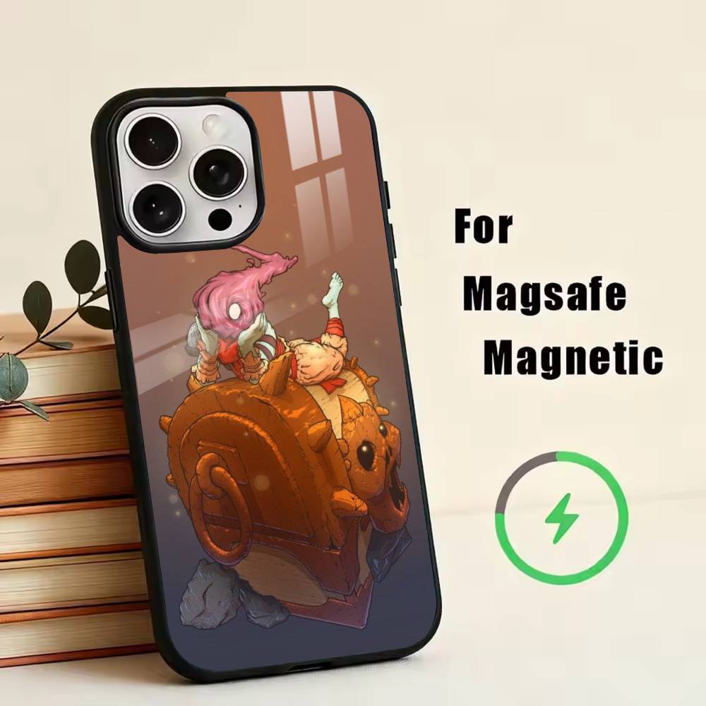 D-Dead Cells  Phone Case For iPhone17,16,15,14,13,12,11 Plus,Pro Magnetic with Magsafe Wireless Charging