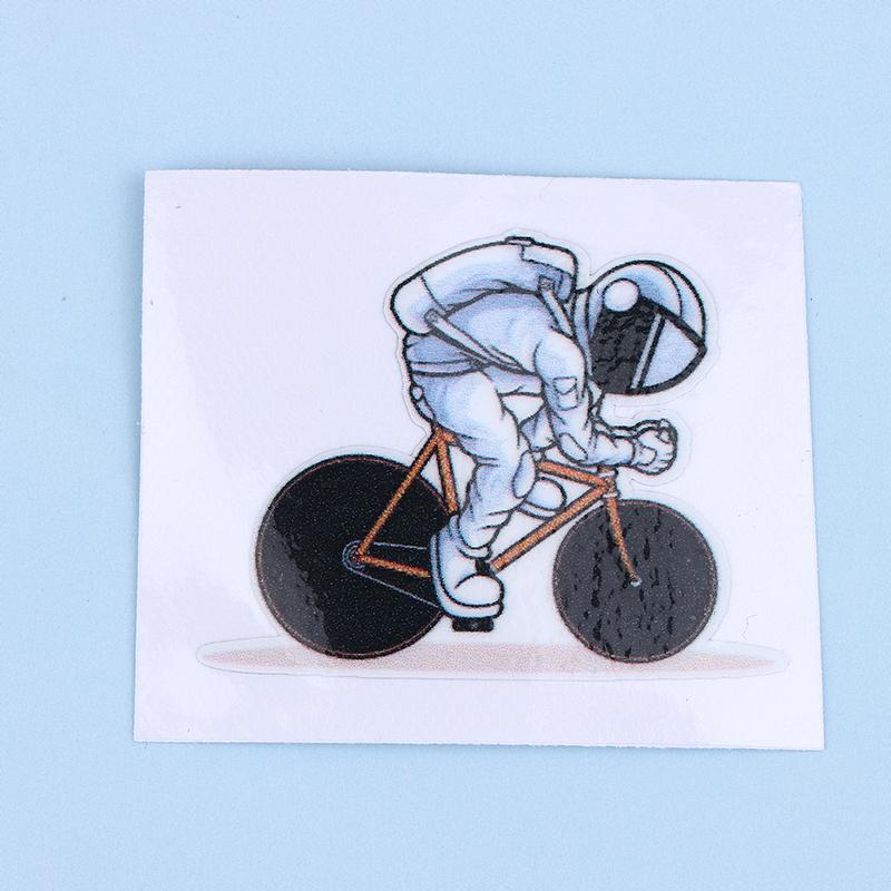 Наклейки на велосипед с астронавтами Для рамы велосипеда Верхняя труба DIY Водонепроницаемые наклейки для велоспорта Рамы МТБ Шоссейных велосипедов Наклейки