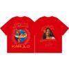 Sängerin Karol G Tropicoqueta Tour 2026 T-Shirt Herren Damen Harajuku Y2k Ästhetische T-Shirts Sommer Mode Lässiges Oversized T-Shirt