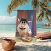 1Pc Magical Bunny Adventure Beach Towel Microfiber Beach Towel Thin Absorbent For Beach Swimming Yoga Bath Sports 0917131