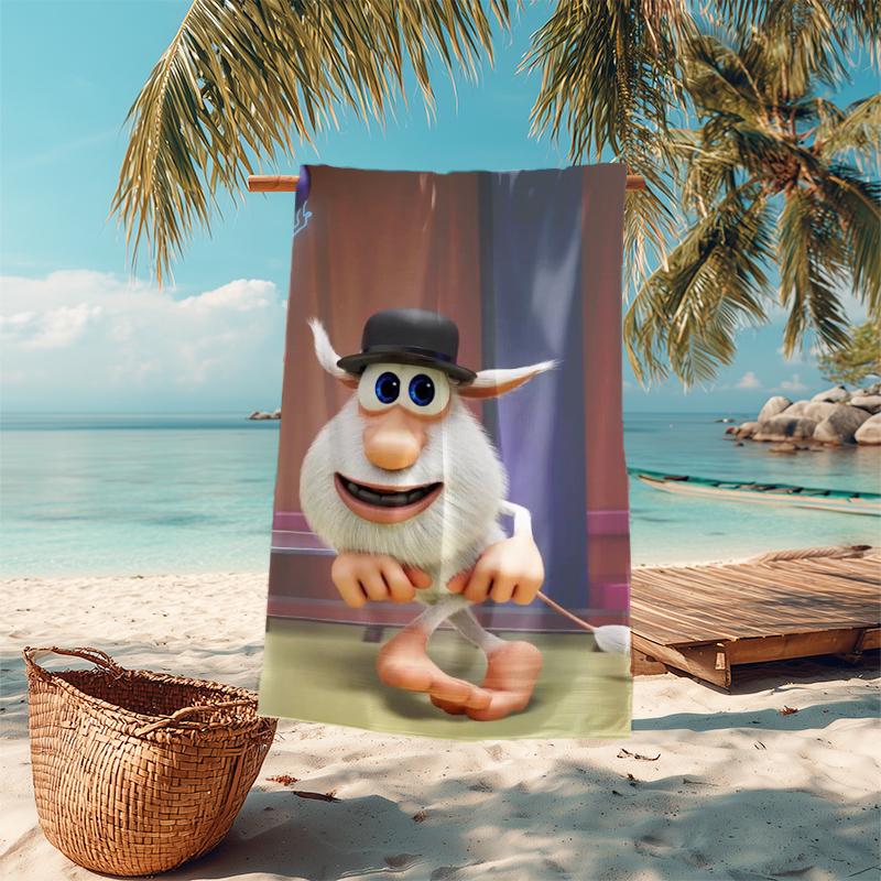 1Pc Magical Bunny Adventure Beach Towel Microfiber Beach Towel Thin Absorbent For Beach Swimming Yoga Bath Sports 0917131
