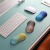 Desktop Mouse Wrist Rest Pad Silicone Mice Keyboard Hand Soft Cushion For Laptop Computer Pc Hand Pillow For Office Students
