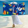 Personalized customized proof beach towel with Pocoyo pattern - soft, absorbent,quick-drying,perfect swimming,camping&bathing