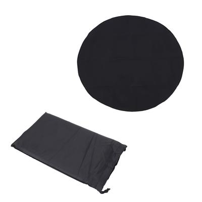 Round Fire Pit Mat for Outdoor Grill Fiberglass Oil Proof Fireproof Under Grill Mat Deck Patio Protector for Camping