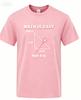 Unisexs High Quality TShirt Cotton Blend Casual Funny Math Print Cool Loose ONeck T Shirt For Unisex Short Sleeve TShirt Male Tops