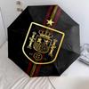 Spain Art pattern, automatic folding umbrella, portable and foldable design, 8 ribs, a Christmas or birthday gift.