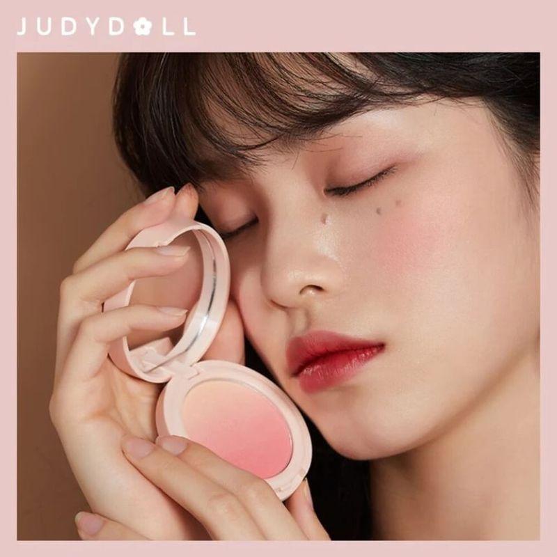 Judydoll - Blumen-Farbverlauf-Rouge - 2 Farben