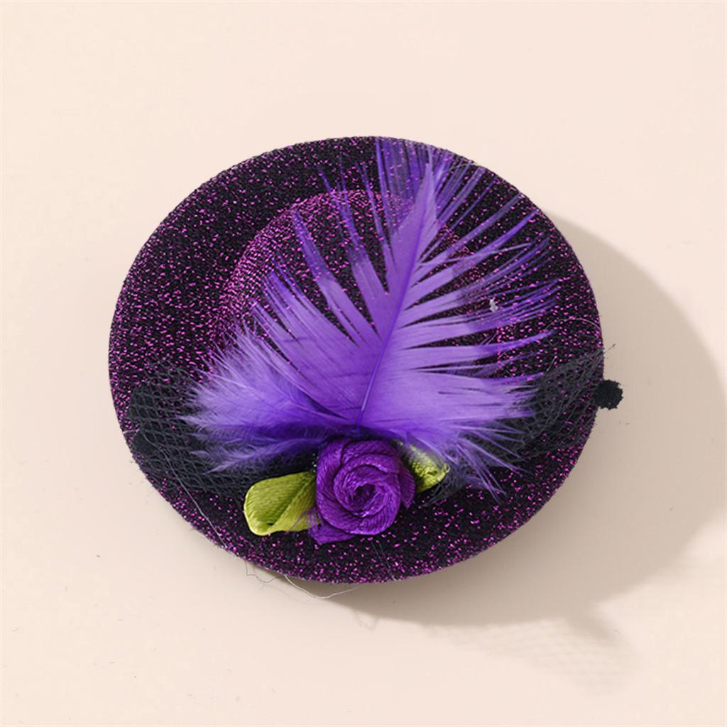 Small Fascinator Hats for DIY Project Craft Prom Tea Party Top Hats Hair Accessories for Baby Girls Toddlers Kids