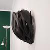 Wall Mounted Helmet Hanger 7x6 Black