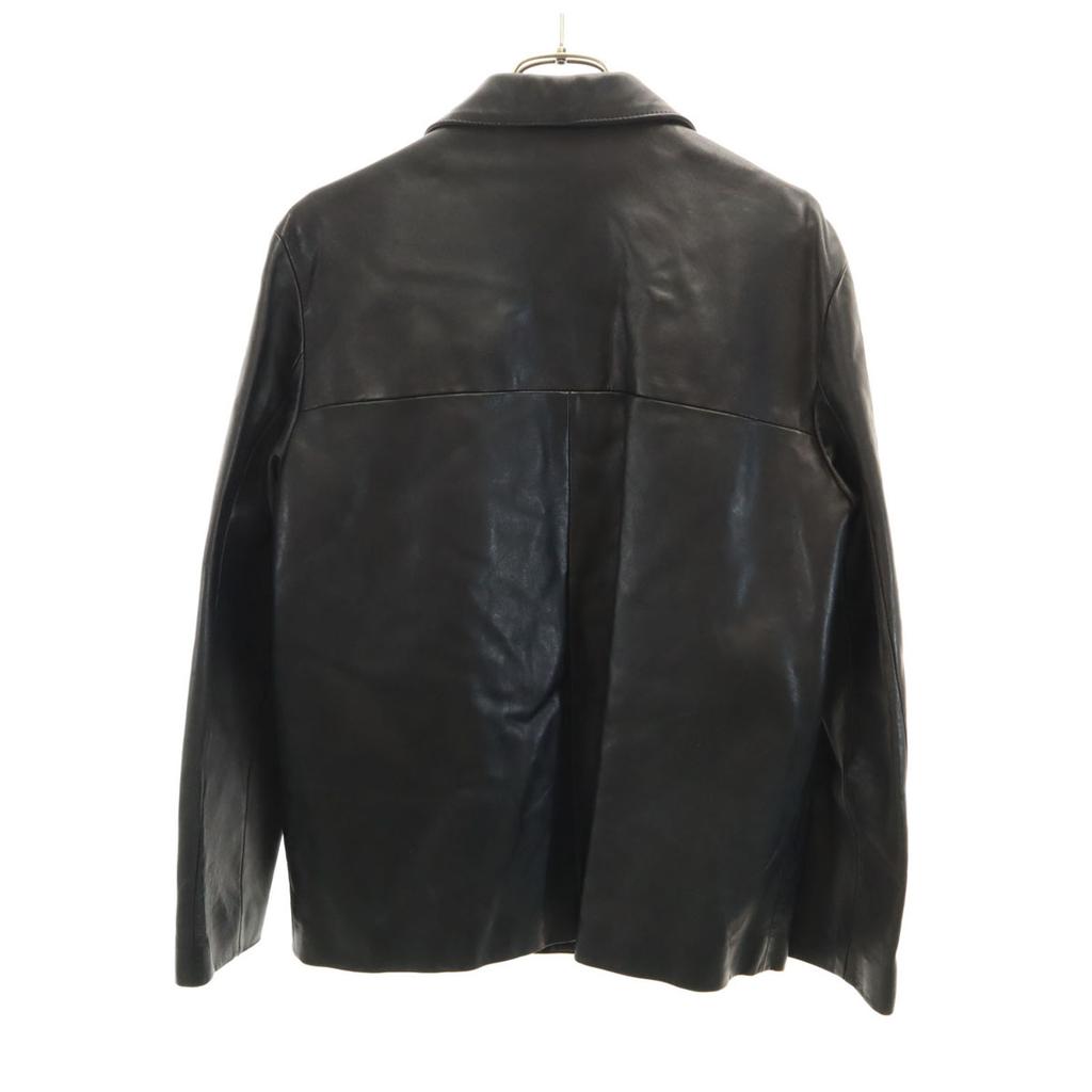 45rpm Leather coat 3 black Men's Used
