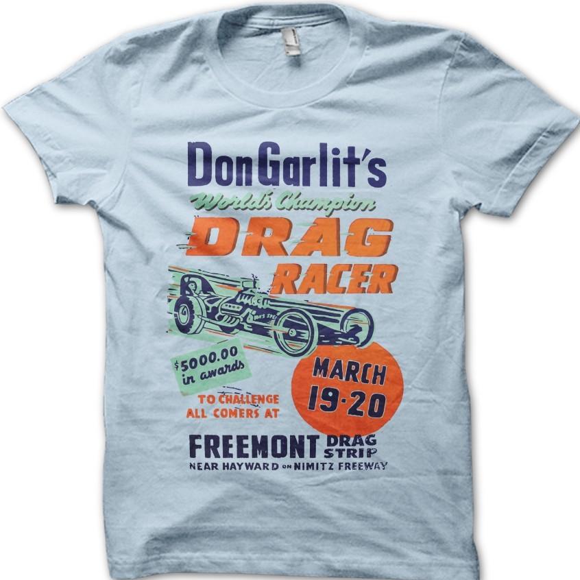 

Don Garlits World Champion Drag Racer Retro Motorsport Vintage Car T-Shirt 06153 2XL