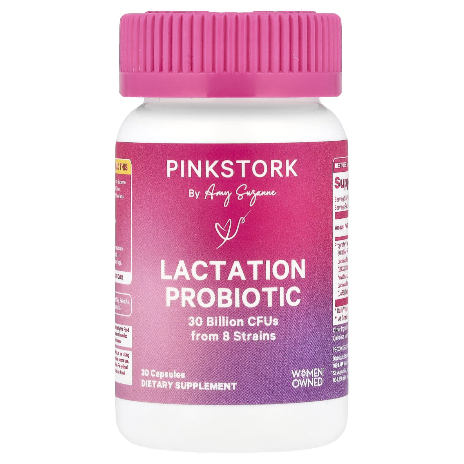 

Breastfeeding Probiotic, 30 Billion CFU, 30 Capsules