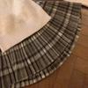 Koreanischen Stil Retro Spicy Girl Plaid Faltenrock Herbst Winter College Stil Woll Minirock Hohe Taille Süßer Kawaii Rock
