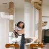 DIY Cat Tree Kit: PVC Pipe Fittings & Jump Platform for Home Renovation