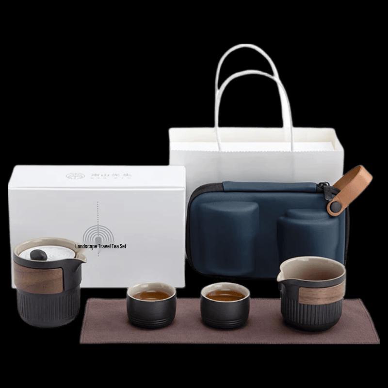 Nanshan Japanese Style Portable Ceramic Tea Set
