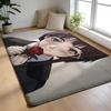 Anime S-Serial Experiments Lain Floor Mat Soft Flannel Floor Mat Non-Slip Absorbent Rug For Home Bedroom Bathroom