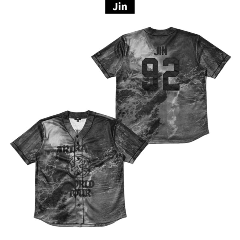 BTS S/S Jersey Official Short Sleeve Jersey – Choose: V (M) or Jimin (XL)