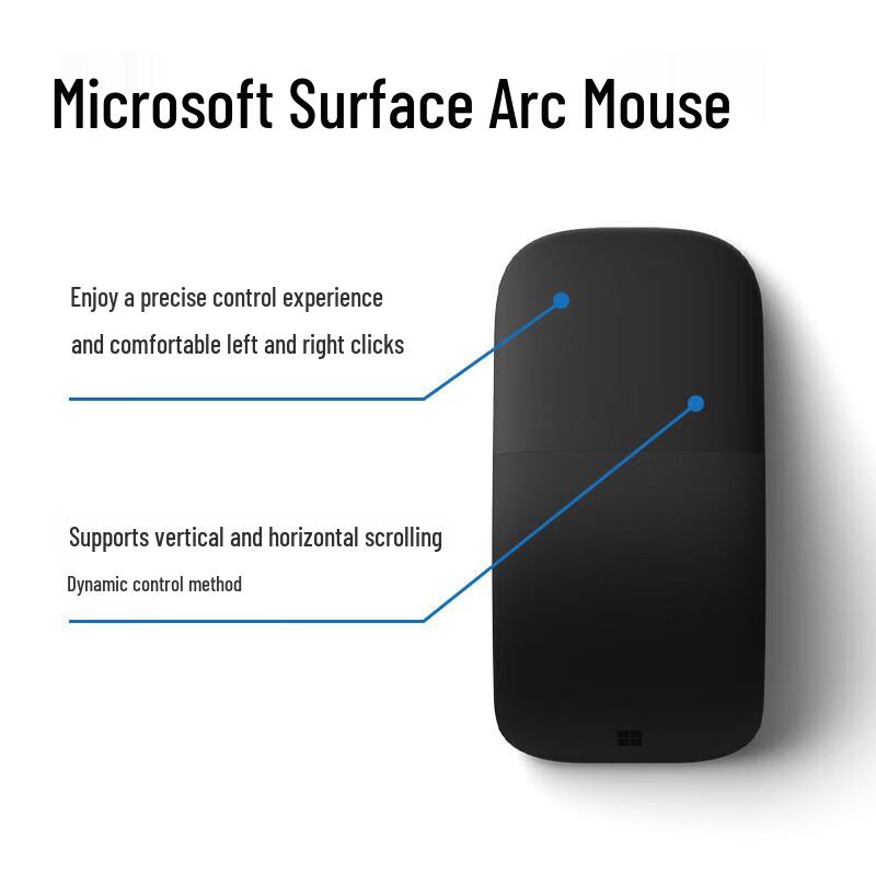 Microsoft Surface Arc Wireless Bluetooth Mouse