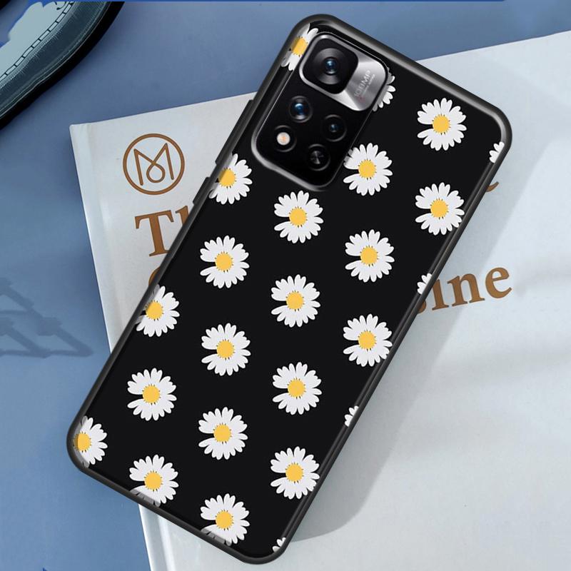 Daisy Flower Case For Xiaomi Redmi Note 14 13 11 9 10 12 Pro 9S 10S 11S 12S Redmi 10C 12C 13C 14C Cover