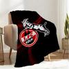 Coperta Leggera del Football Club Koln Capra Ideale per Letto Perfetta per Viaggi, Campeggio, Soggiorni, Uffici, Divani, Regalo di Natale per tifosi