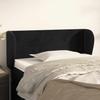 vidaXL Headboard with Ears Black 93x23x78/88 Cm Velvet