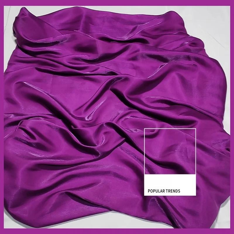 Wide 150cm 1Yard Mermaid Girl Gradient Color Fantasy Satin Fabric for Wedding Dress Hanfu Fashion Clothing Diy Sewing Cloth